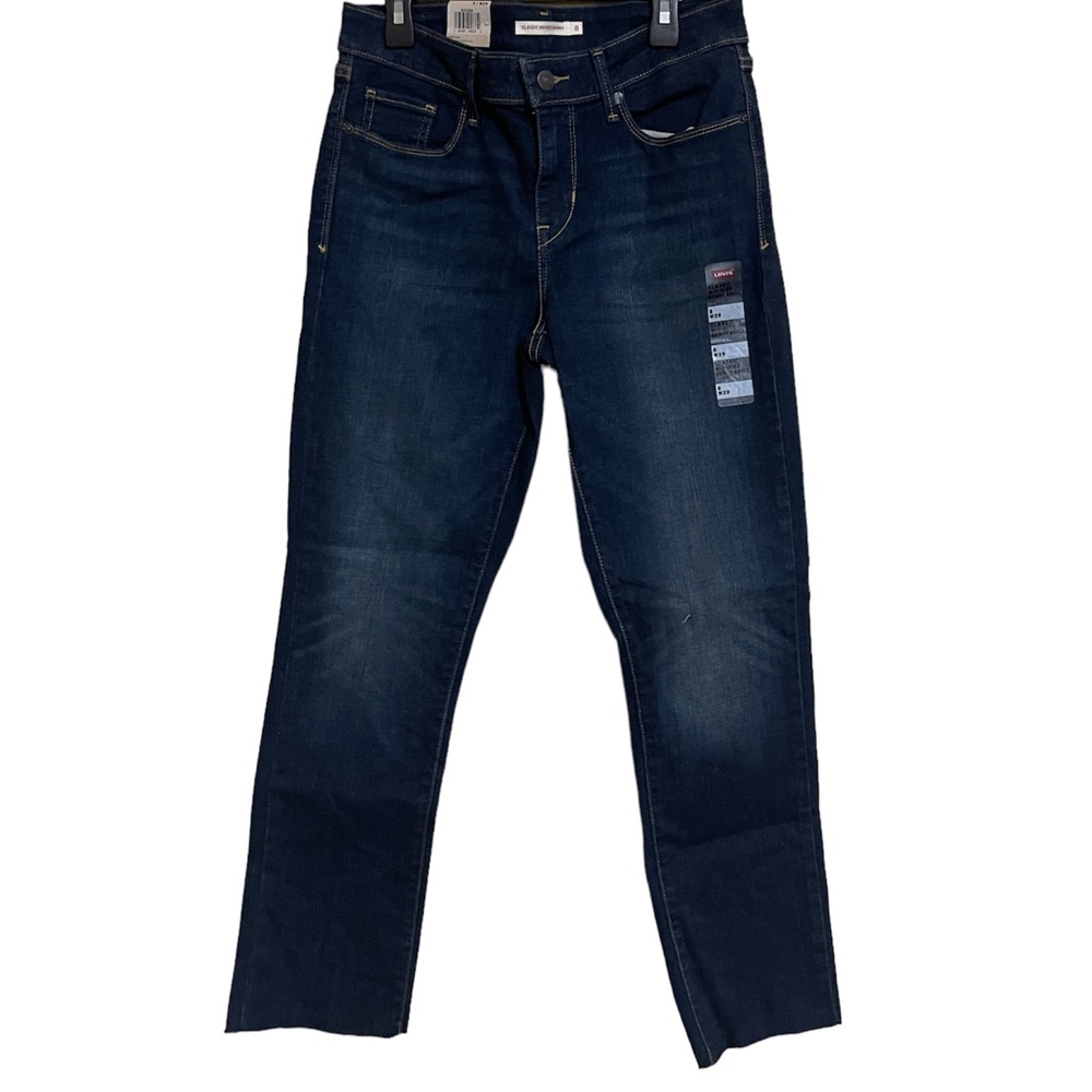 Levi’s Women’s Classic Mid Rise Skinny Ankle Jeans Size 8